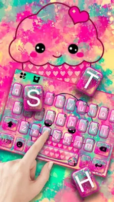 Tasty Cupcake Keyboard Theme android App screenshot 3